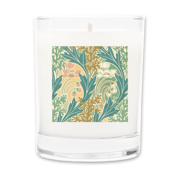 White Label Candle with Black Box