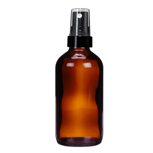 amber spray bottle, room spray